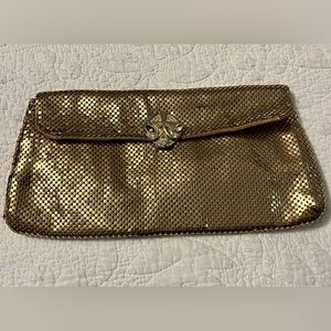 Vintage gold mesh Whiting and Davis evening bag.